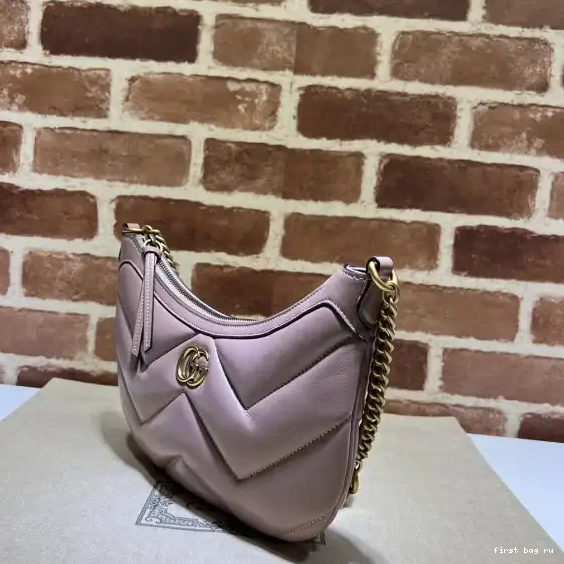 Firstbag ru GG bag small half-moon-shaped GUCCI Marmont 0701